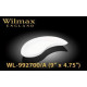 Wilmax.Блюдо глибоке фігурне 23х12см WL-992700