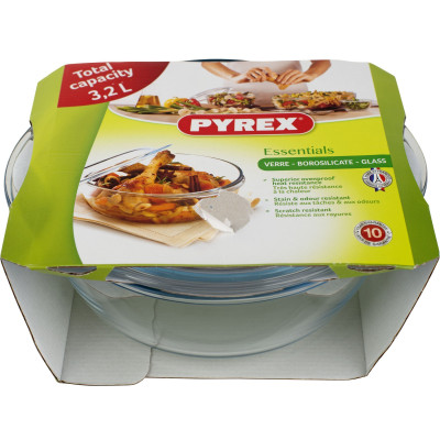 Каструля з кришкою жароміцна 3.2л. PYREX  - 208A000