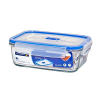 Харчовий контейнер скляний прямокутний з кришкою 1970 мл. Keepn Box Lagoon. Luminarc - P5516