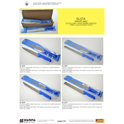 Ніж кухонний 23см. ХоРеКа Agile Svanera - SV5676