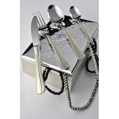 Ложка столова із позолотою Svanera Brava Gold - SV2002