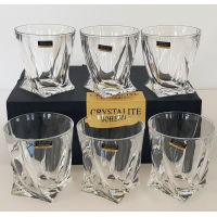 Склянки для віскі набір 6Х340мл Quadro Bohemia - b2k936-99A44/340