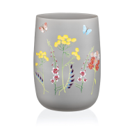 Ваза для квітів 18 см. Herbal Gray Bohemia - b82510-OB474