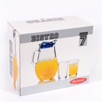 Набір для напоїв 1+6  7 предметів Bistro Pasabahce - 97346