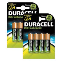 Батарейка зарядна акумулятор Duracell RECHARGEABLE R6 2400 - 203686