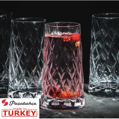 Склянки для коктейлю набір 4 штуки 450 мл. Leafy Pasabahce - 420955