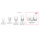 Склянки набір 6 штук 380 мл. Linka Pasabahce - 420405