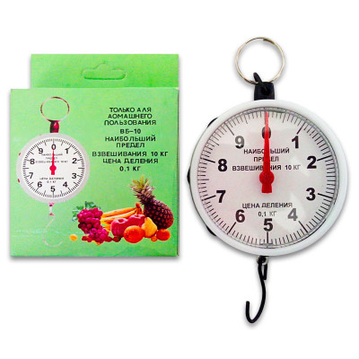 Ваги-кантер 10 кг. шкала розподілу 100гр. - 01391