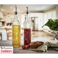 Пляшка для оліі/оцту з дозатором набір 2Х500мл. Homemade PAŞABAHÇE - 80229