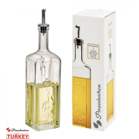 Пляшка для оліі/оцту з металевим дозатором 1л. Homemade PAŞABAHÇE - 80230