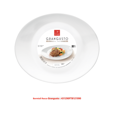 Блюдо-Тарілка для стейку 32х26 см. Grangusto Bormioli-Rocco - 431290FTB121990
