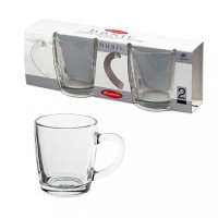 Кружки для чаю набір 2 штуки 350 мл. Basic PASABAHCE - 55531-2