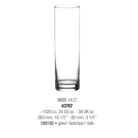 Ваза для квітів 26,5 см. Flora Pasabahce - 43767