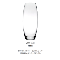 Ваза для квітів 26см. Flora Pasabahce  - 43966