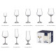 Келихи для вина набір 6 шт. 360 мл. Strix Bohemia - b1SF73/360