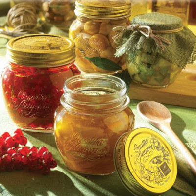 Банка із кришкою закрутка 500 мл. Bormioli Quattro Stagioni Amphora  - 365630MQ2321990