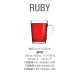 Чашка кружка для чаю 265 мл. Ruby Pasabahce - 55723-1
