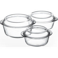 Кастрюля набір (59003+59013+59023) BORCAM - 159005