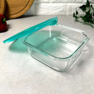 Харчовий контейнер скляний квадратний з кришкою 1220 мл. Keepn Box Lagoon Luminarc - P5520