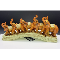 Сувенір Статуетка 5 слонів 24см. -  RS126