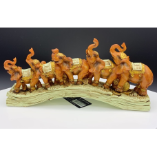 Сувенір Статуетка 5 слонів 24см. -  RS126