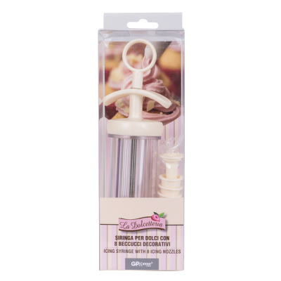 Шприц + 8 насадок DOLCETTERIA GP&me  - 5198GP