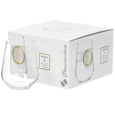 Склянки набір 6 штук 425 мл. Allegra Pasabahce - 41536