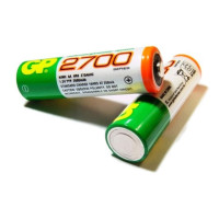 Акумулятор зарядний багаторазовий. GP r6 2700 mAh 2bl - 2289