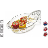 Гуятниця жаростійка з кришкою 3,6л. Simax Color - 7406-7416/Р