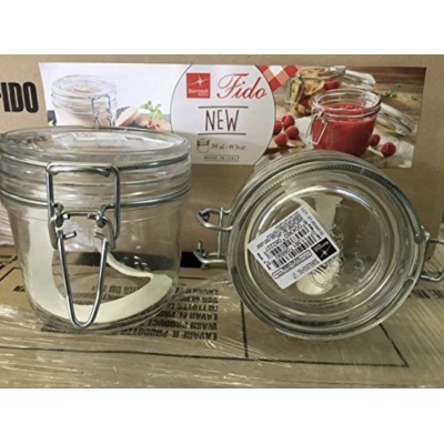 Банка кришка на метал. затяжці 350мл. Bormioli Rocco Fido - 141332F01321990