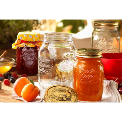 Банка кришка-закрутка1000мл. QuattroStagioni Bormioli Rocco  - 365160MQ2321991