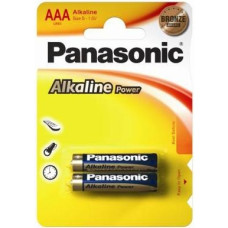 Батарейка мініпальчик R3 Panasonic LR3 2bl Alkaline  - 033011