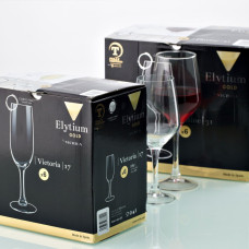 Vicrila ELYTIUM GOLD VICTORIA Бокал набор 6х170 мл. -  V108940
