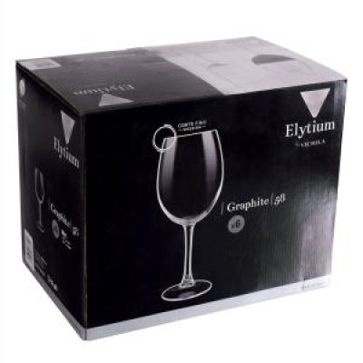 Vicrila ELYTIUM GOLD IRIDION Бокал вино набор 6х230 мл V103740/1