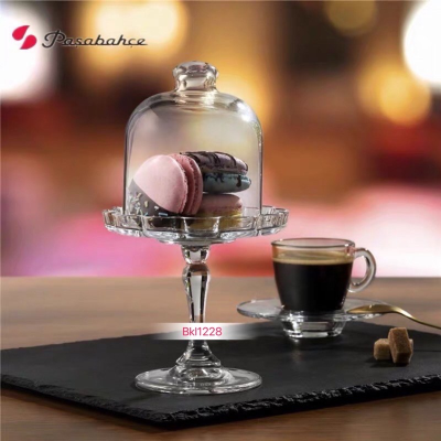Блюдо на ніжці з кришкою 19 см Mini Patisserie Pasabahce – 96457