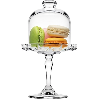 Блюдо на ніжці з кришкою 19 см Mini Patisserie Pasabahce – 96457