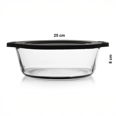 Каструля жароміцна 2,2 л Borcam Pasabahce – 59001G
