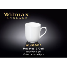 Wilmax  Кружка фарфоровая 270мл. -  WL-993015