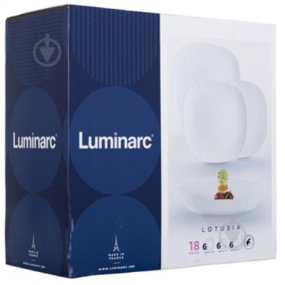 Luminarc Lotusia  Сервиз столовый 18предметов - H3527