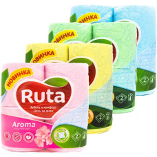 Папір туалетний спайка 4 рулони RUTA - Ruta4