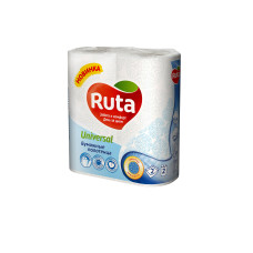 Ruta10 Universal Полотенца бумажные 2 слоя  упаковка 2 рулона R74073