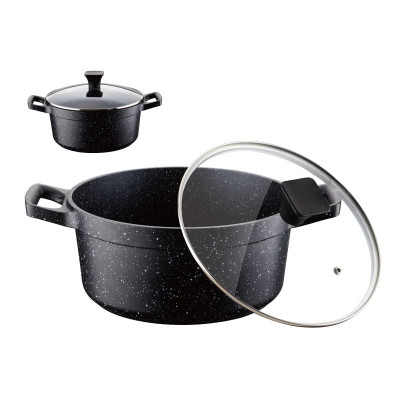 PETERHOF SPINELI-GRANITE Кастрюля 2,8л. с крышкой 20см. - PH15872-20