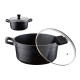 Каструля 6.7л. з кришкою 28см. PETERHOF SPINELI-GRANITE - PH15872-28
