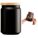 Luminarc Box Mania Bois Script Black.Банка с крышкой 1л J6790