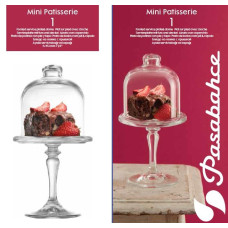 Pasabahce Patisserie Бонбоньерка-конфетница с крышкой 20см.- 96632