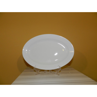 Zarin Plain White Items Блюдо овальное 26 см 74926
