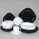 Luminarc Carine Black White  Сервиз столовый 30пр. - D2382