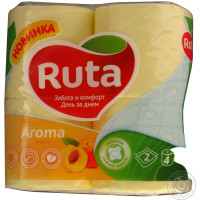 Папір туалетний спайка 4 рулони RUTA - Ruta5-1