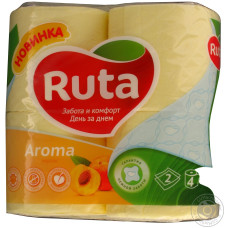 Папір туалетний спайка 4 рулони RUTA - Ruta5-1