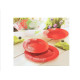 LUMINARC PIUME RED Столовый Сервиз 19пр (J7547)